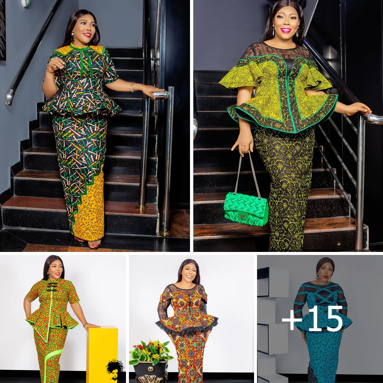 Best Ankara Skirt and Blouse Styles 2023 for Ladies