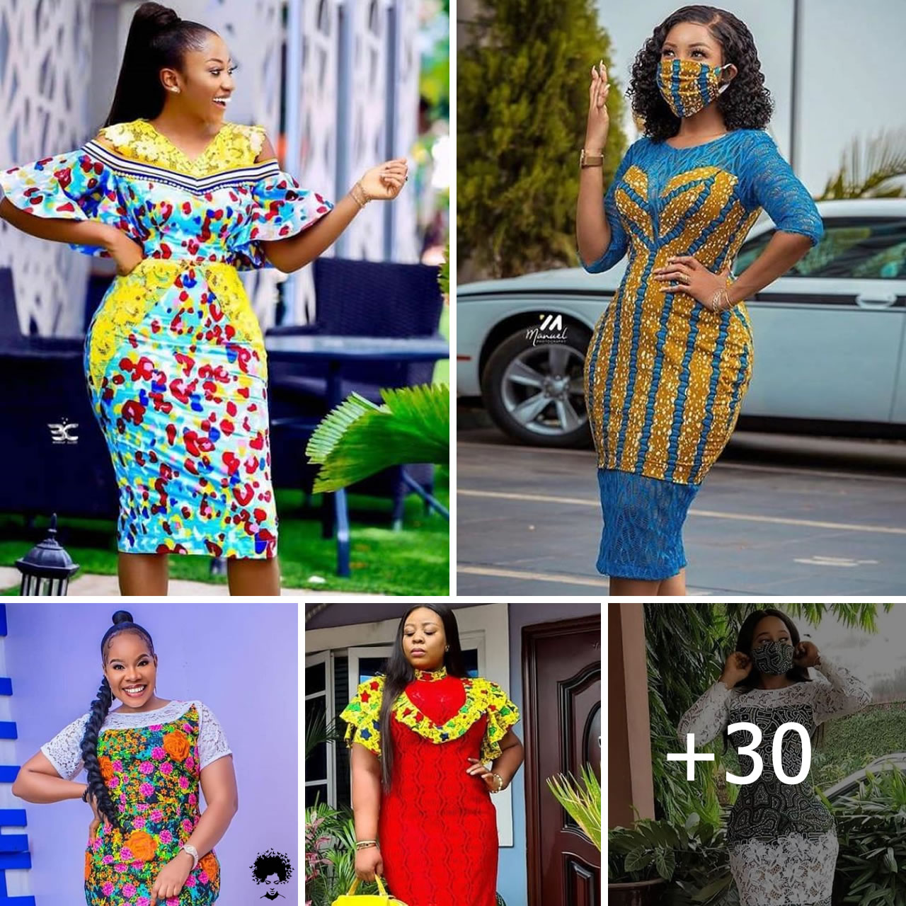Best Ankara and Lace Combination styles 2022 2023