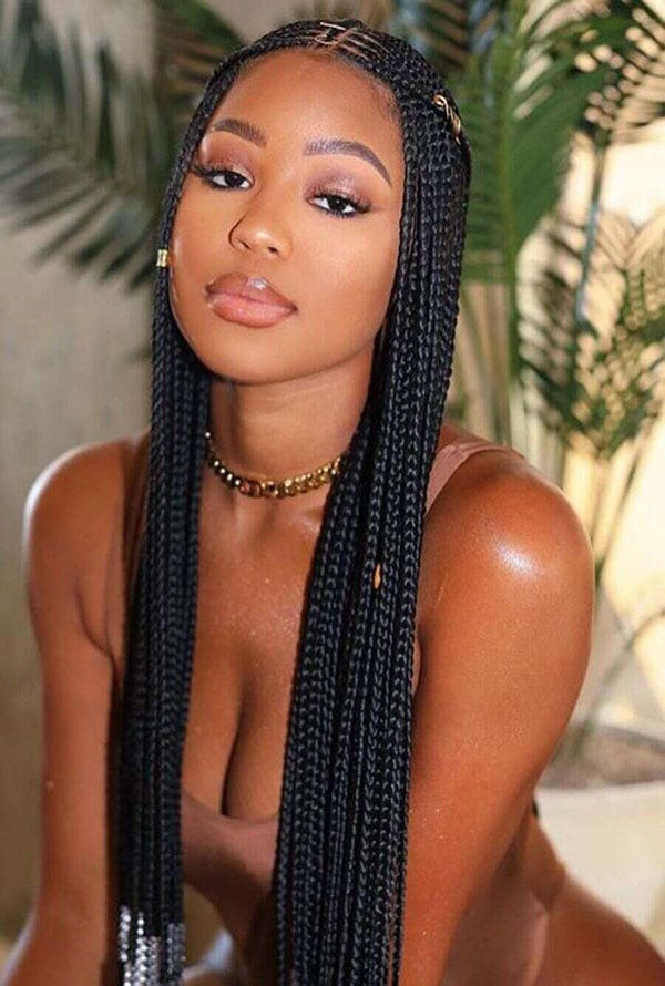 Long Fulani Braids 1