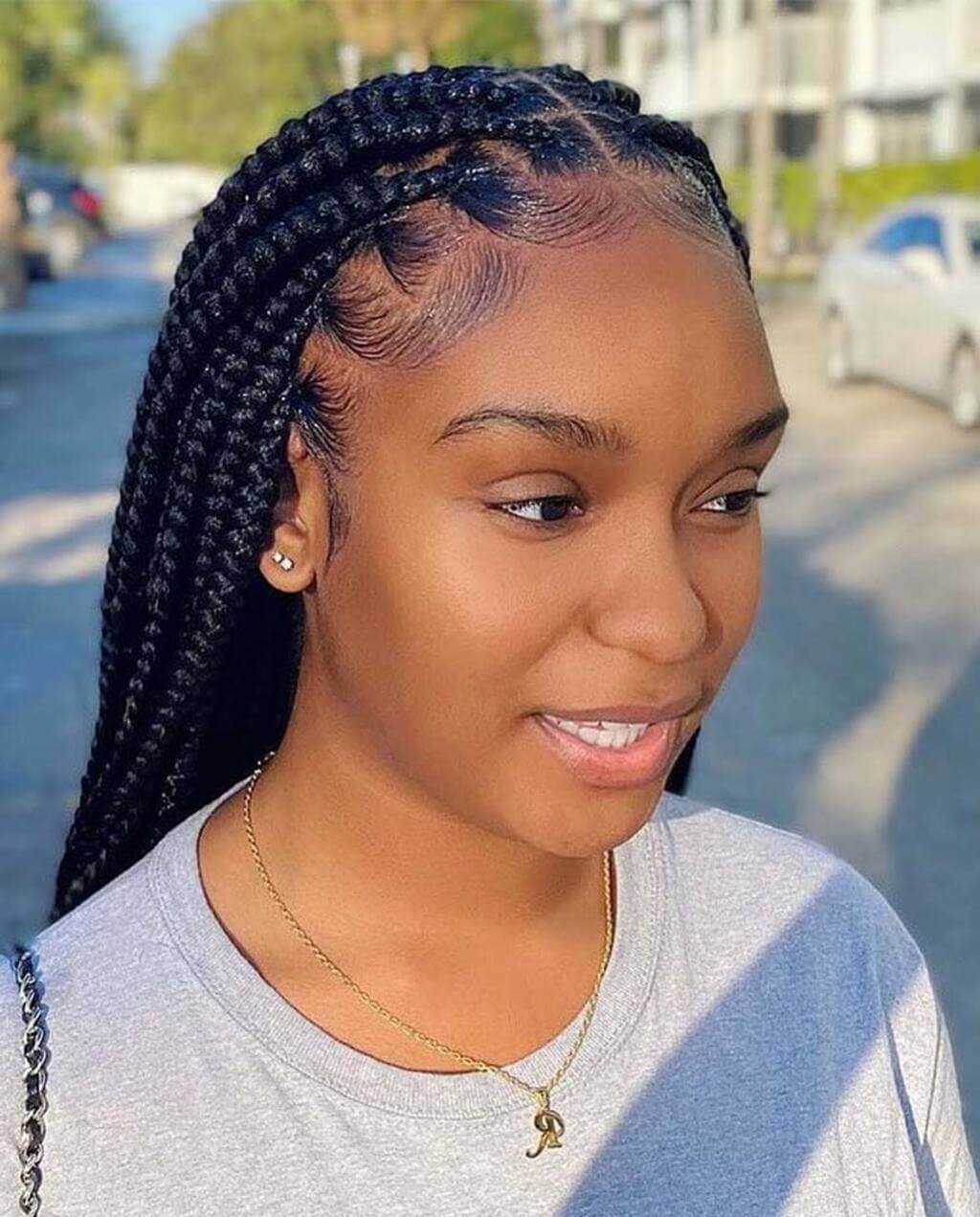 Medium Box Braids 2