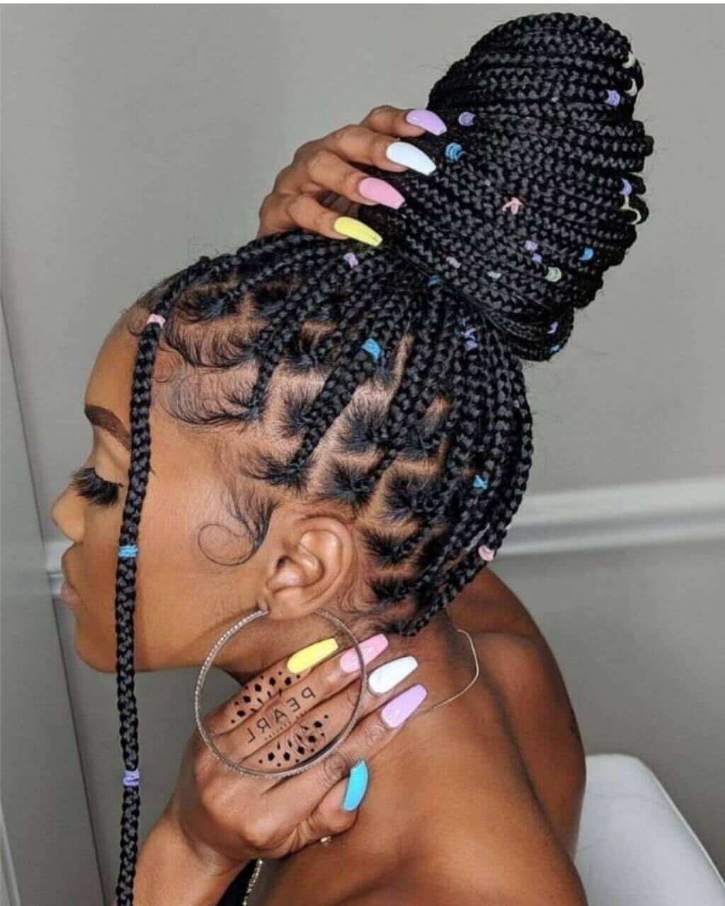 Medium Box Braids 6