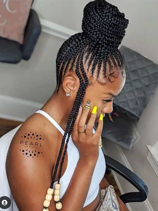 30+ Braided Updo Hairstyles for Black Hair 2024