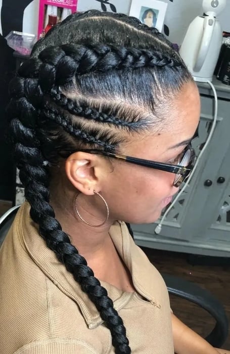 Stitch Braids on the Side 1