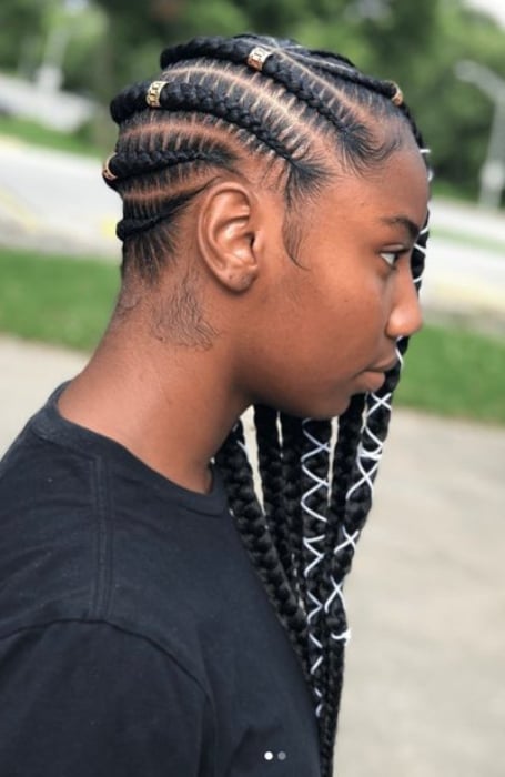 Stitch Braids on the Side