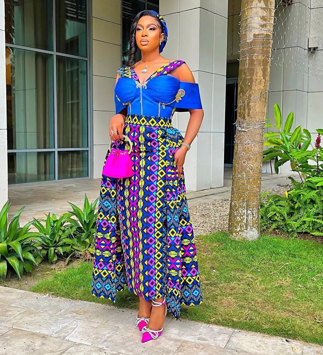 ankara long gown styles 2023 2