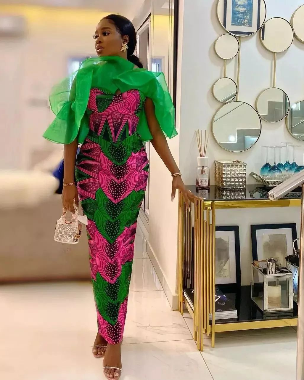 ankara long gown styles 2023 9