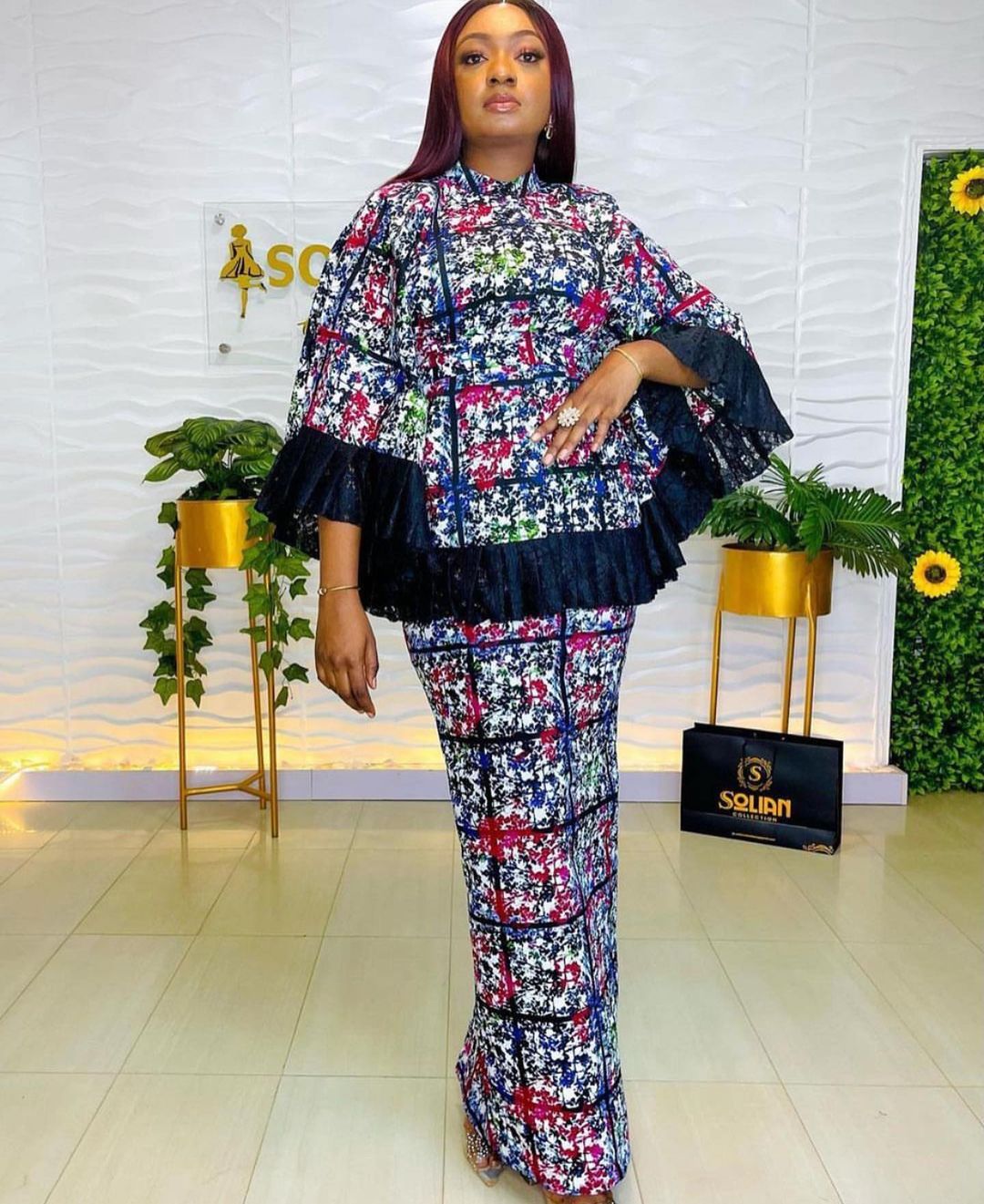 ankara skirt and blouse styles 2023 10