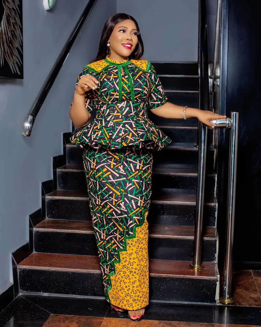 ankara skirt and blouse styles 2023 14