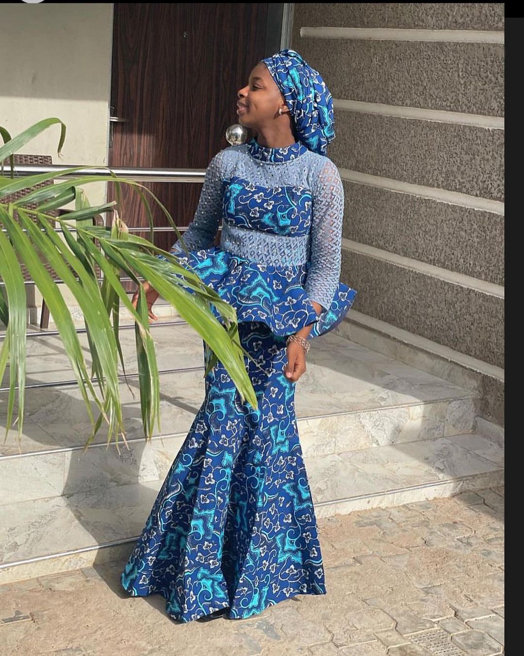 ankara skirt and blouse styles 2023 8