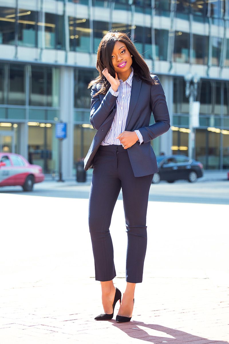 suit and blazer Office hours 9 to 5 chic
