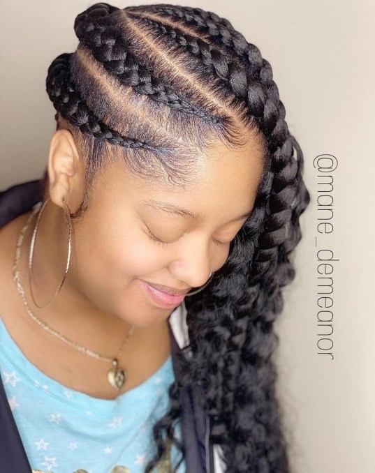 14 lemonade braids with curls CH9SGdWBQmQ