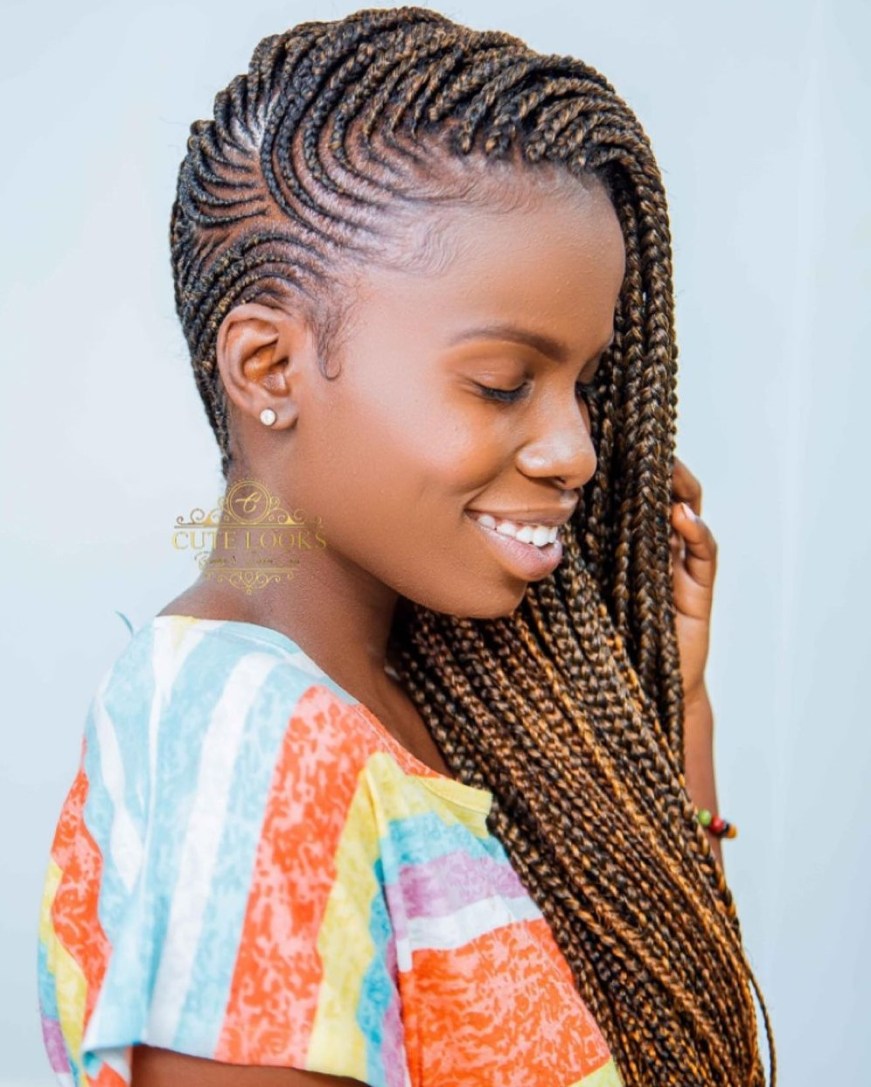 2 two tone lemonade braids with highlights CGLDcr5gkpl