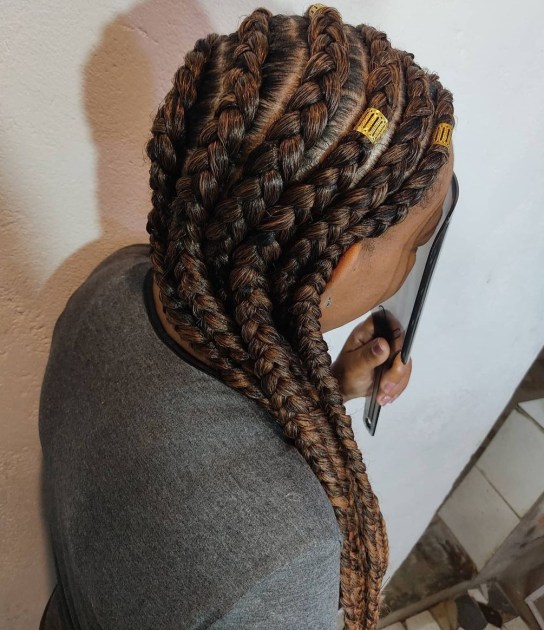 22 jumbo lemonade braids with cuffs CIPNKUgpN8H