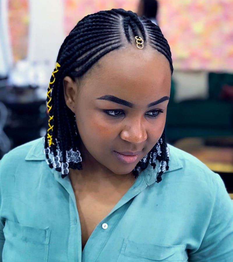 Tribal Braids with Hair cuffs