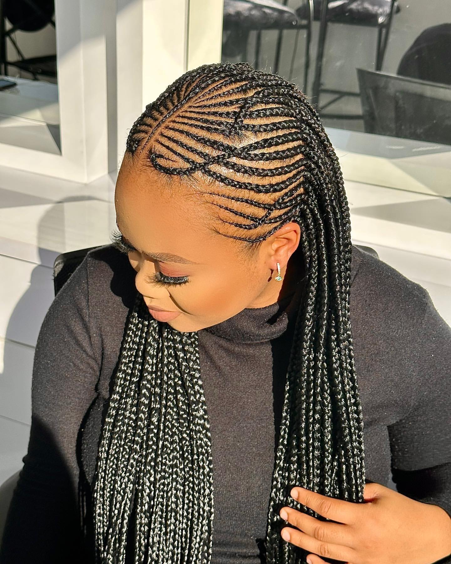 55+ Quick and Chic Black Braided Hairstyles for a Fabulous Look