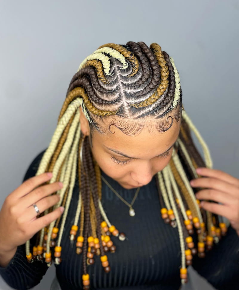 Ghana Braids 44 Must Try Styles for This Season 13