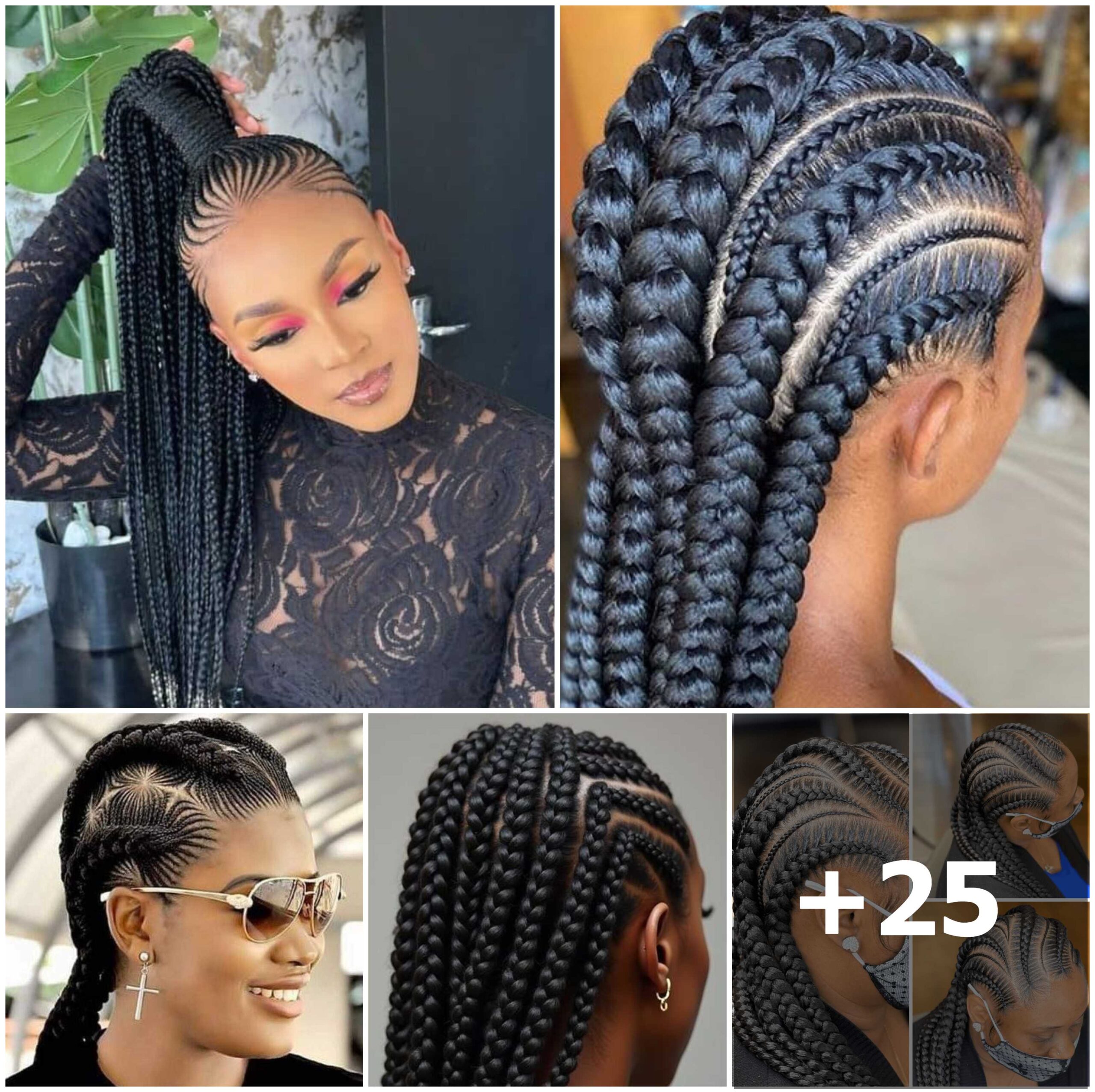 20 PHOTOS: Stunning Cornrow Hairstyles For Ladies