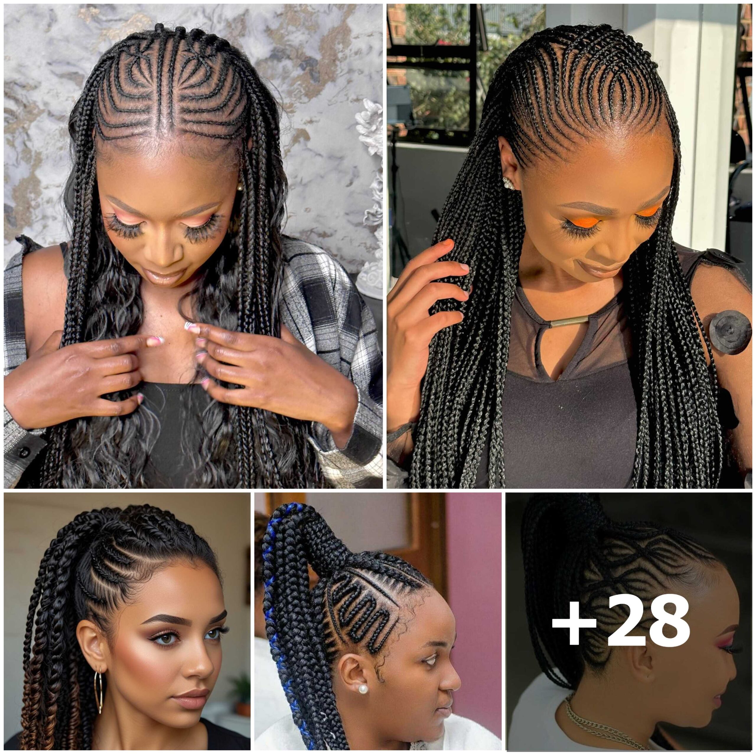 28 PHOTOS: Cornrow Ideas – New hairstyle for women ‎