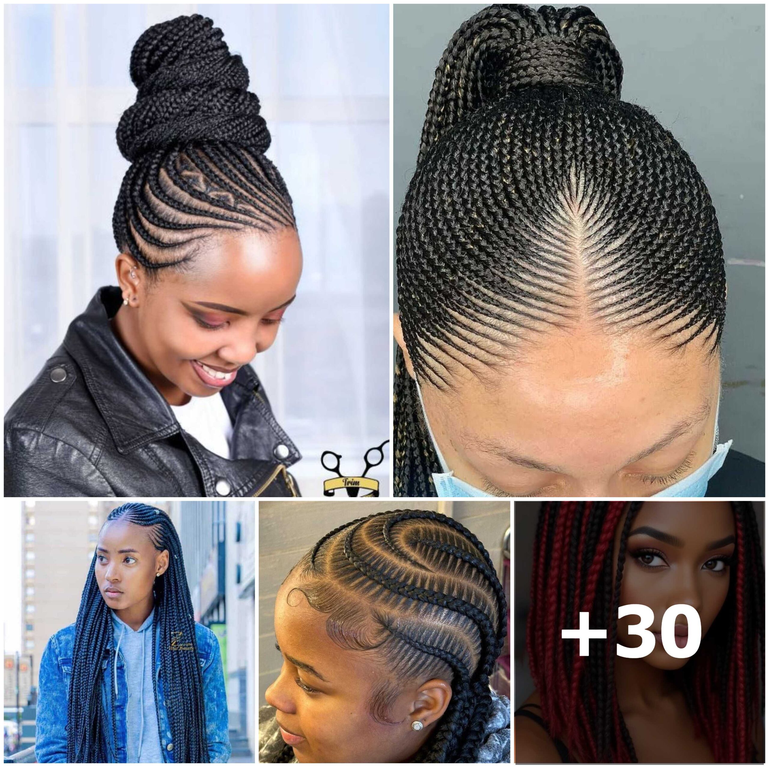 30 PHOTOS: Stylish cornrow braids for women
