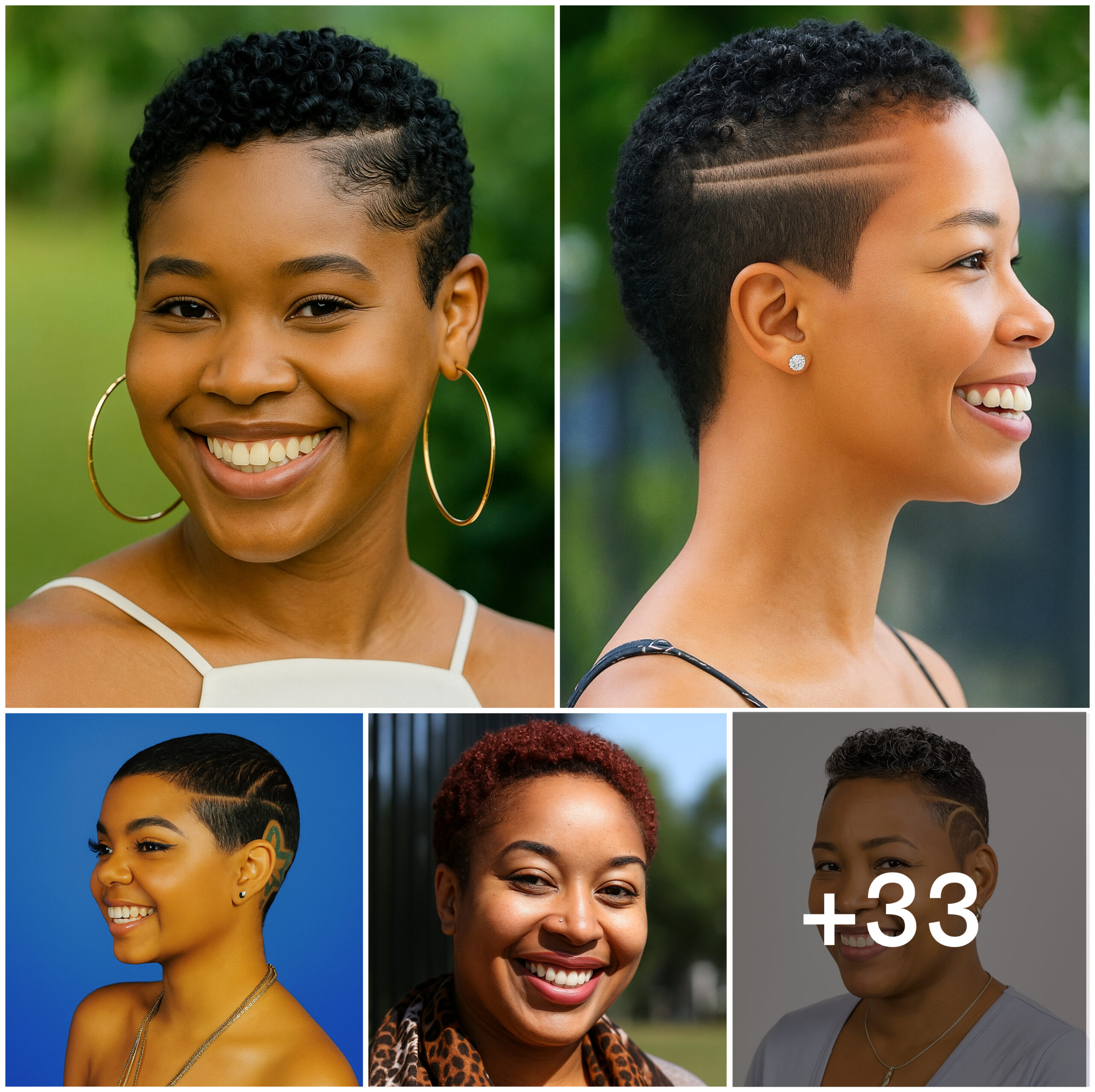 33 PHOTOS: Low Maintenance Short Natural Haircuts Gallery