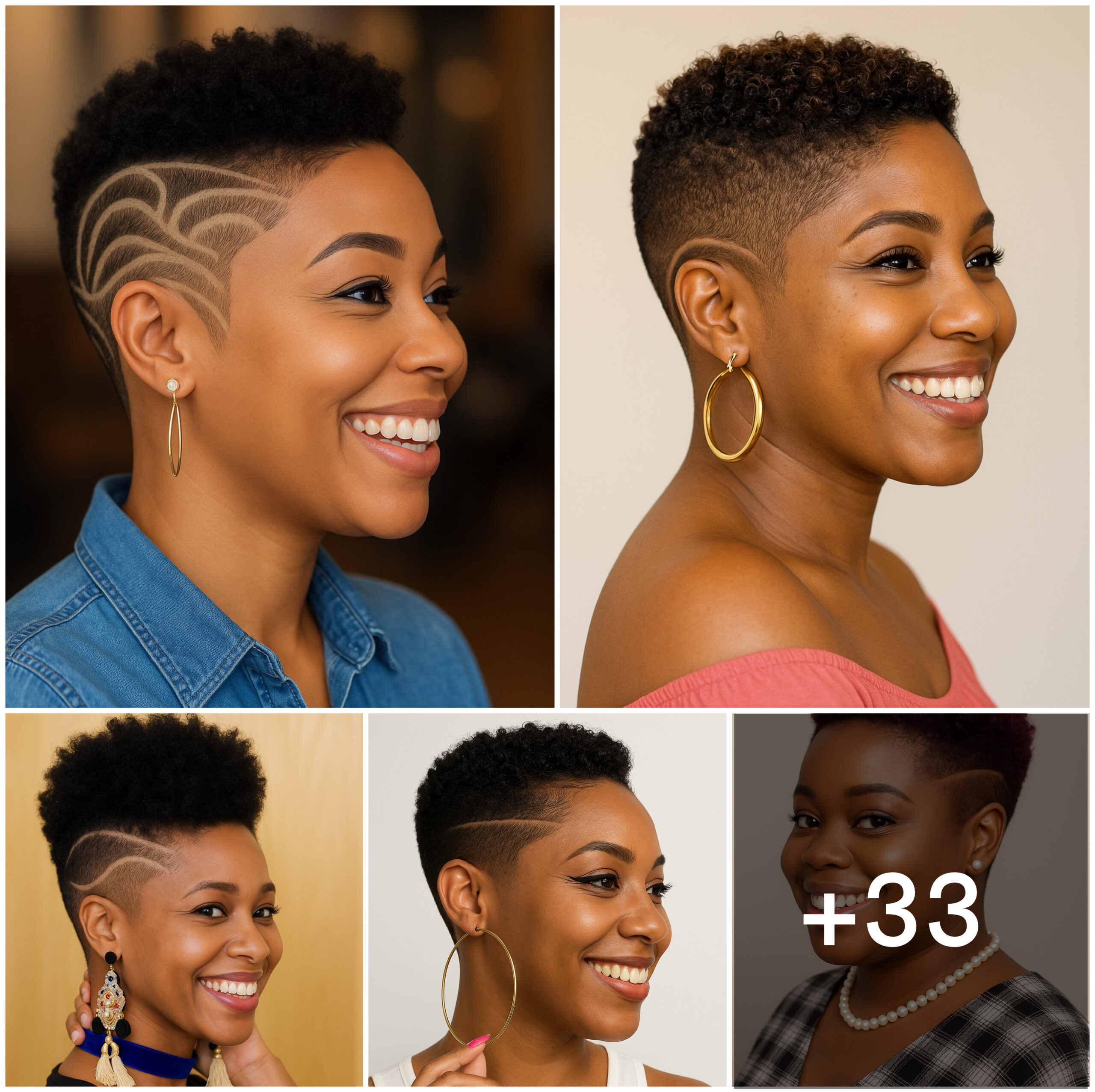 Low Cut Hair Ideas for Bold Beauties
