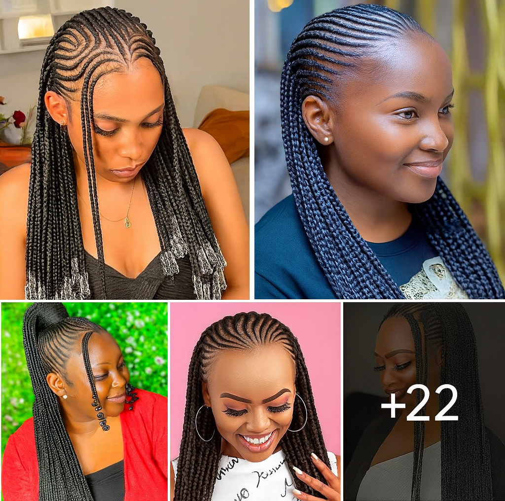 22 PHOTOS: Braided hairstyles for ladies ‎