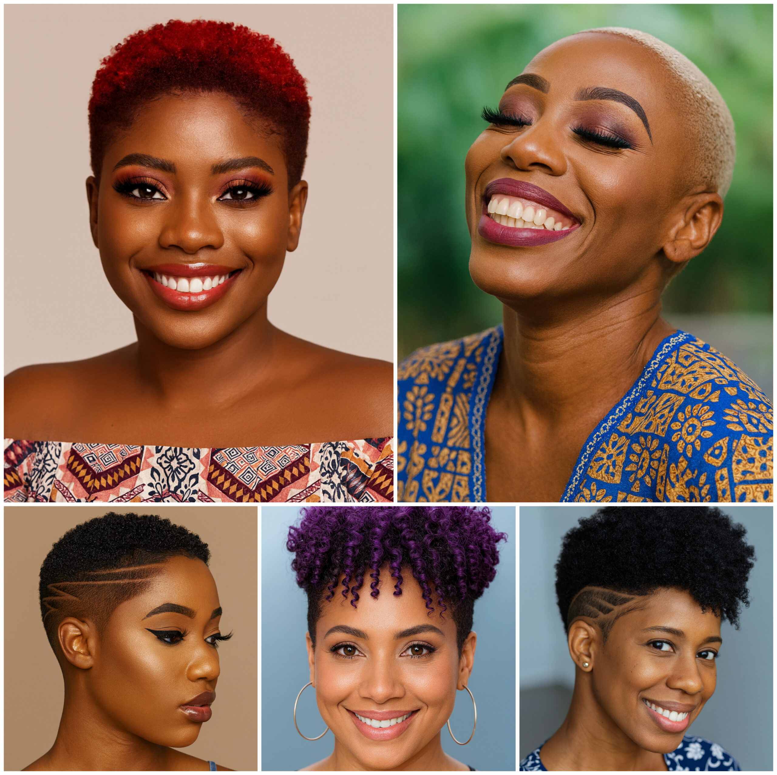 Short Natural Fade Hairstyles