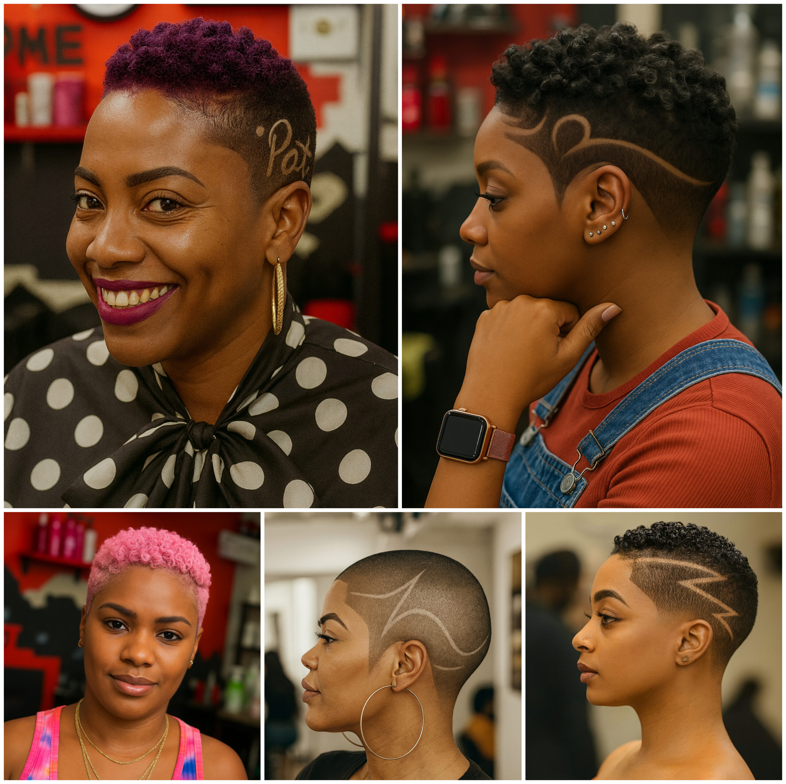 Premium Short Natural Fade Looks