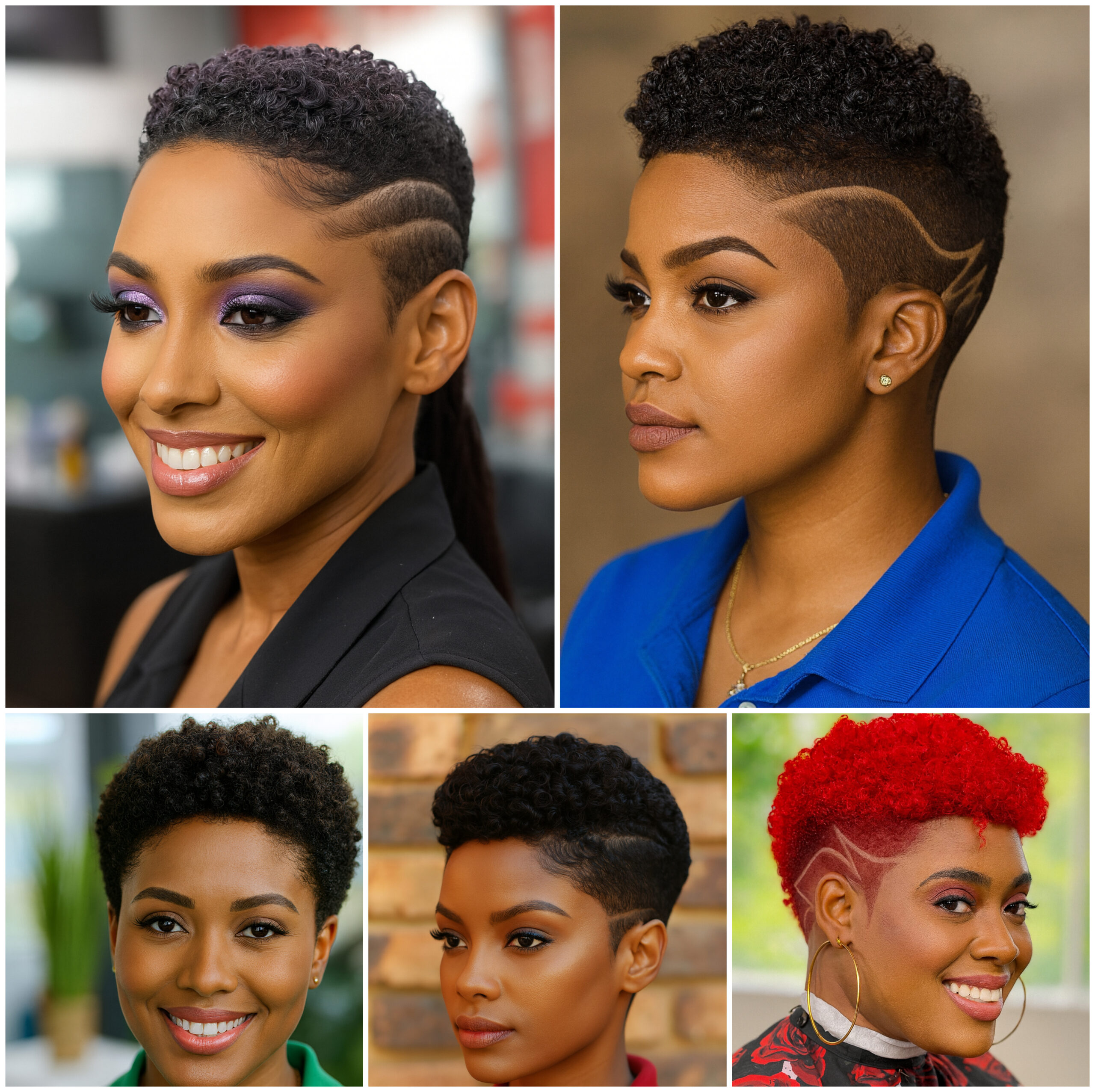 Modern Short Hair Looks with Lasting Shape