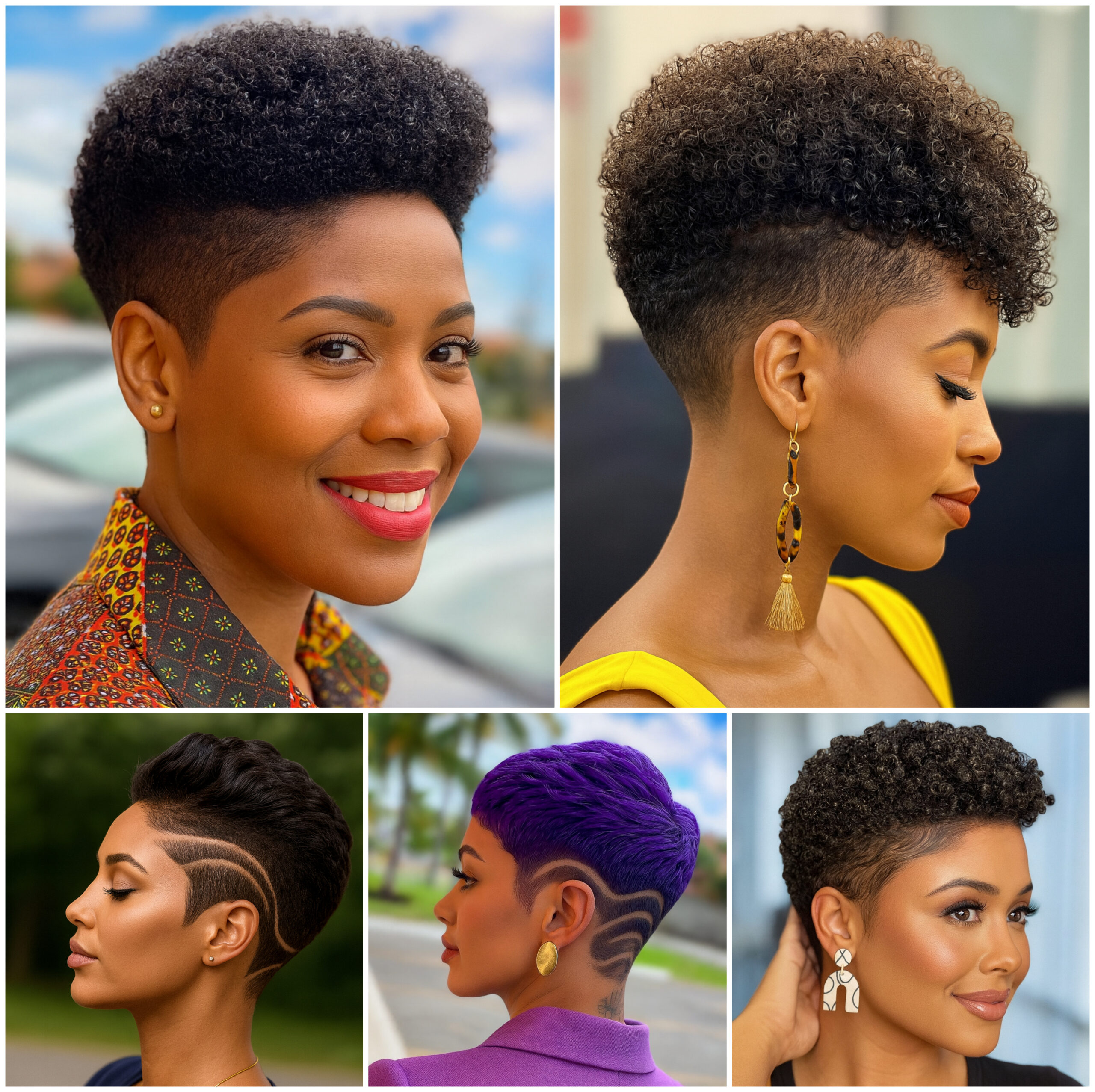 Professional Short Hair Looks with Clean Lines