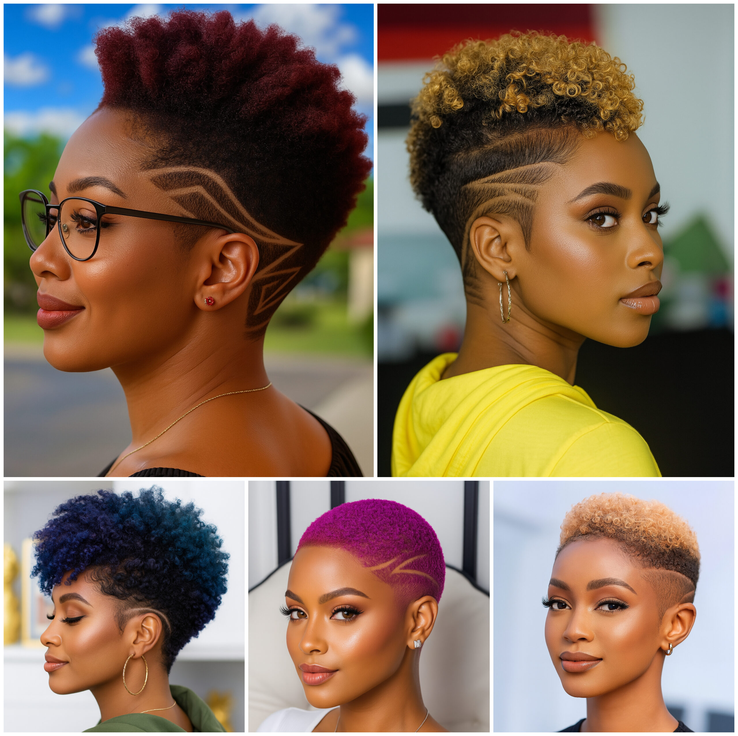 Tapered Fade Styles for Modern Ladies