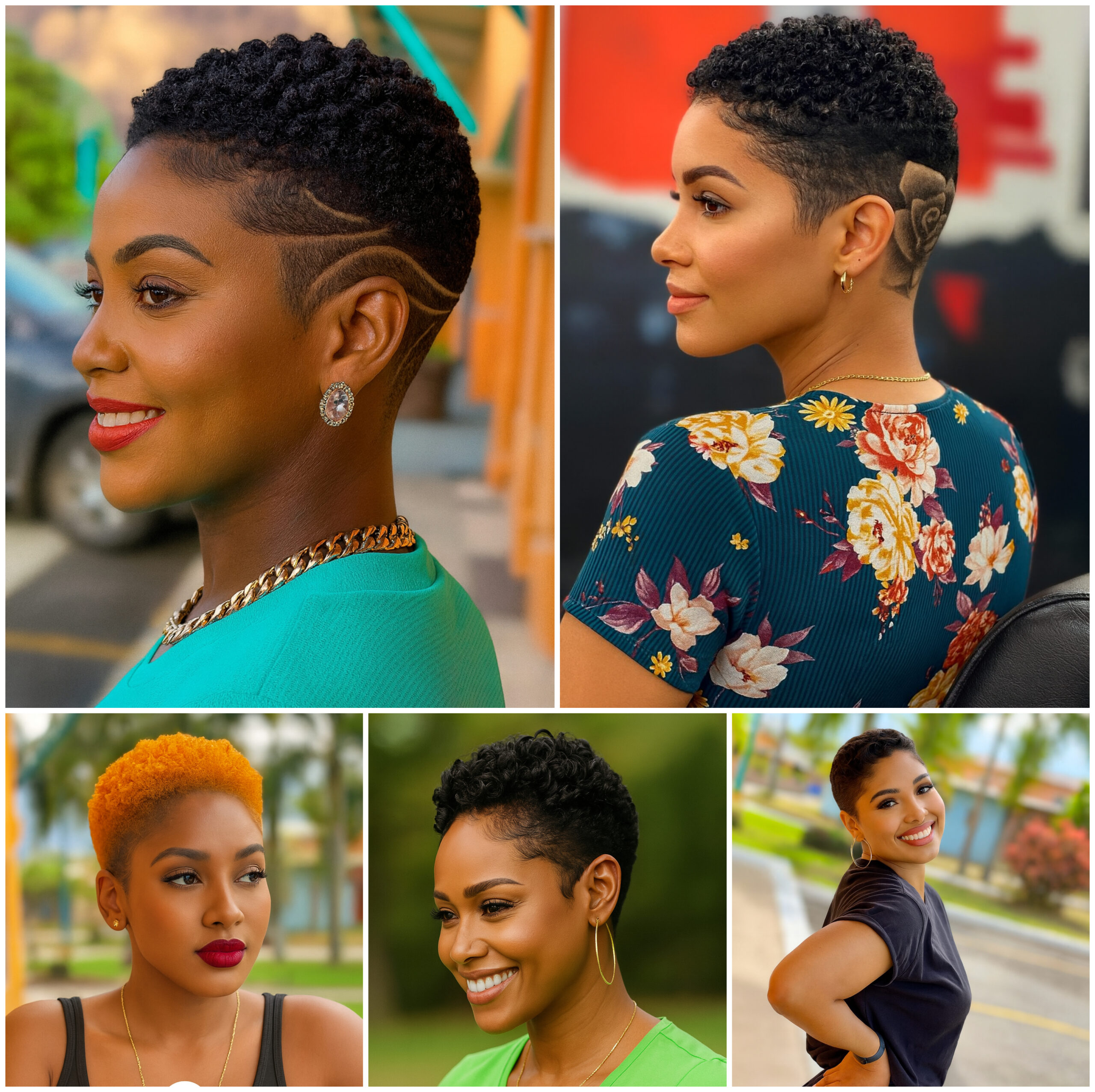 Modern Short Hair Inspirations with a Fresh Edge