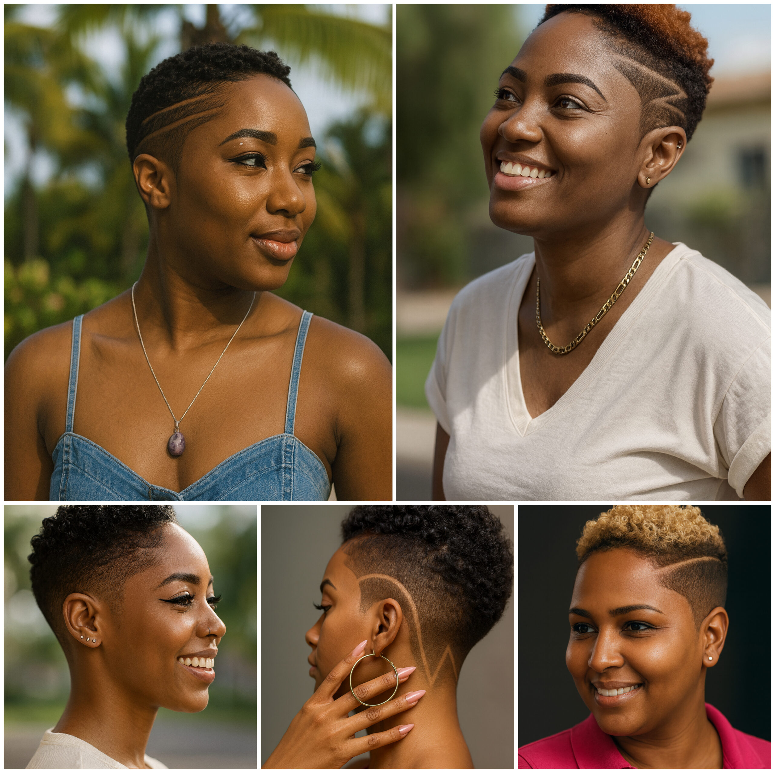 Elegant High Fade Hairstyles