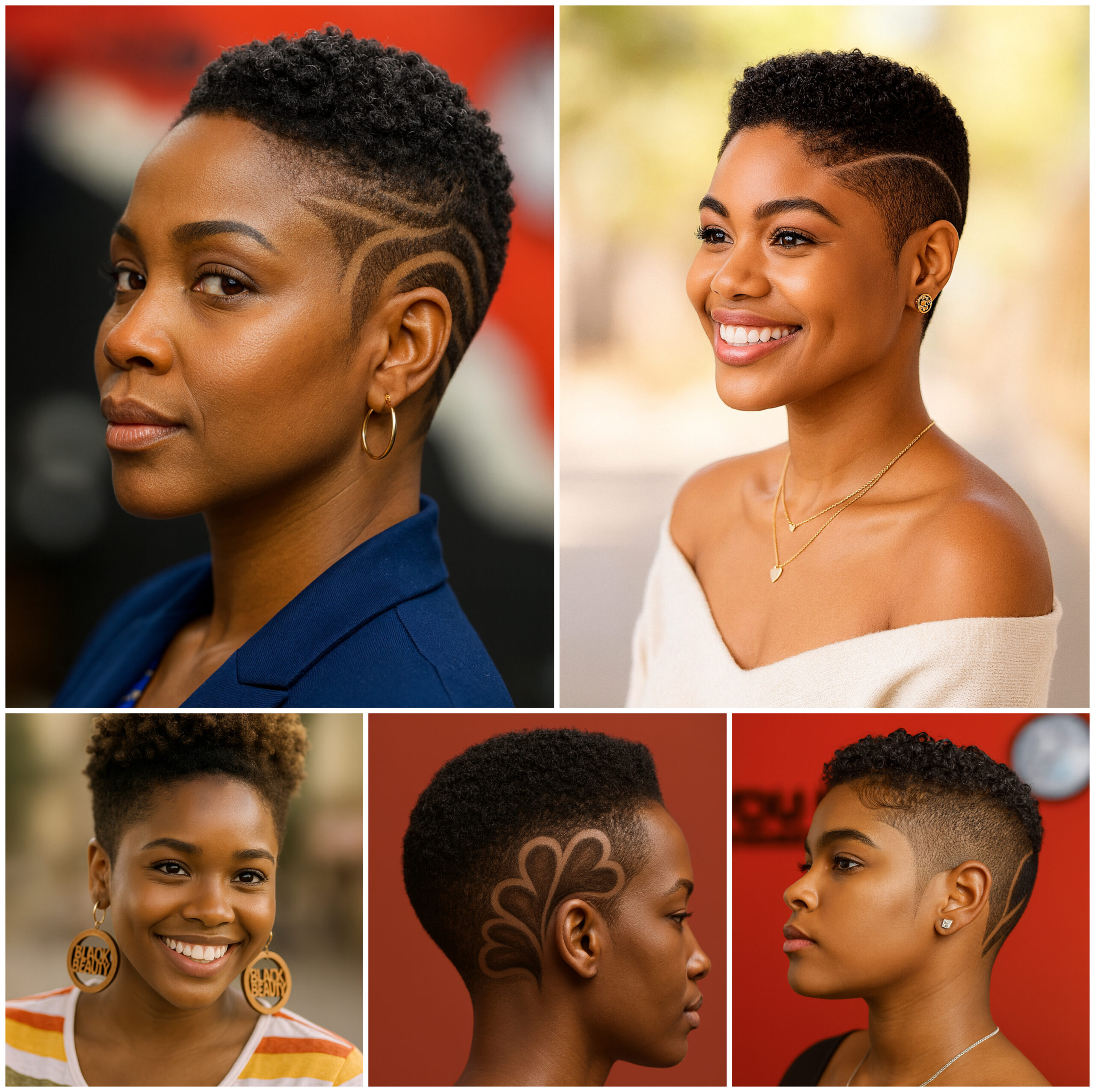 Creative Fade Styles for Women with Hair Tattoos