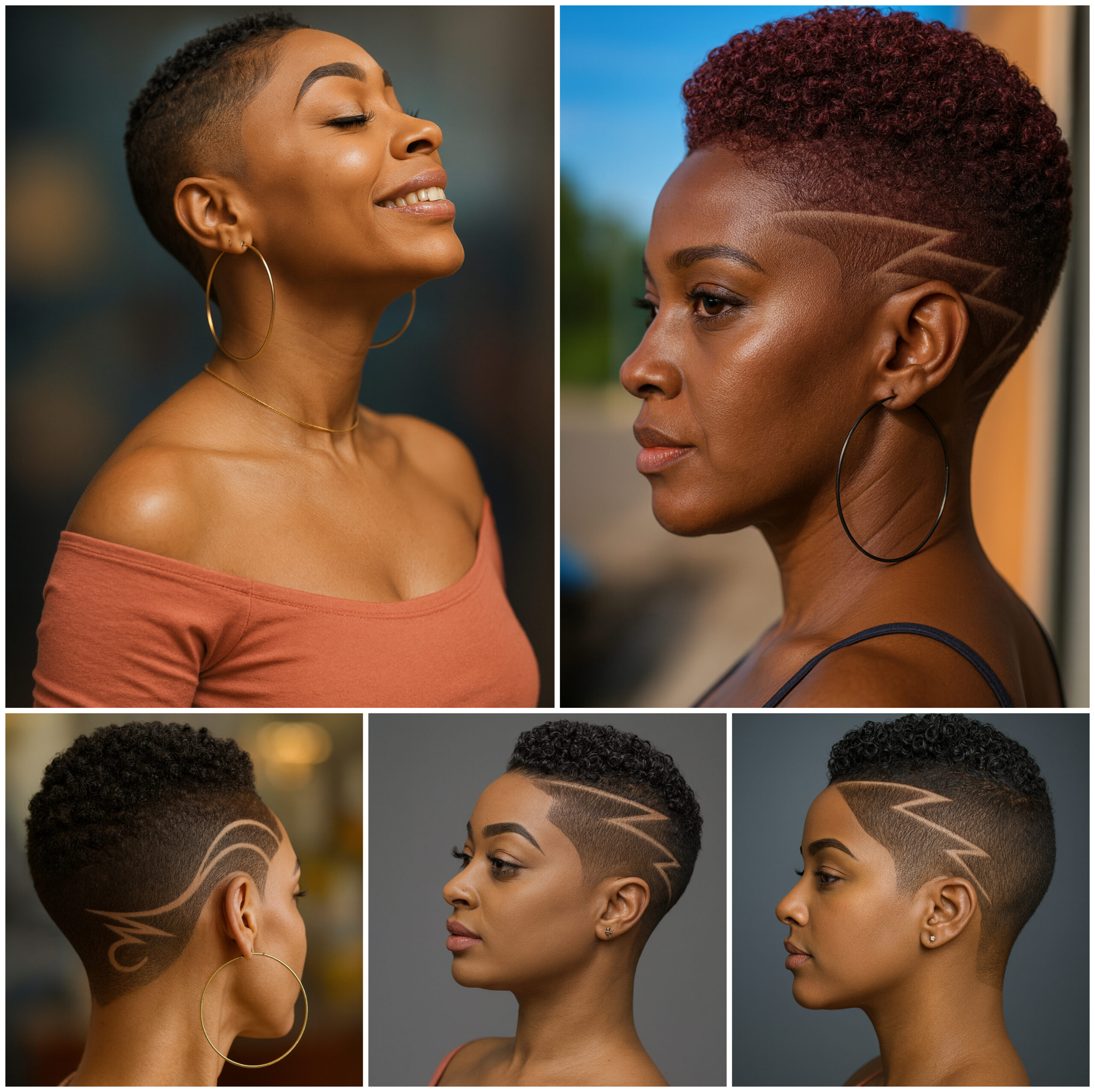 Elegant Low Maintenance Fade Cuts