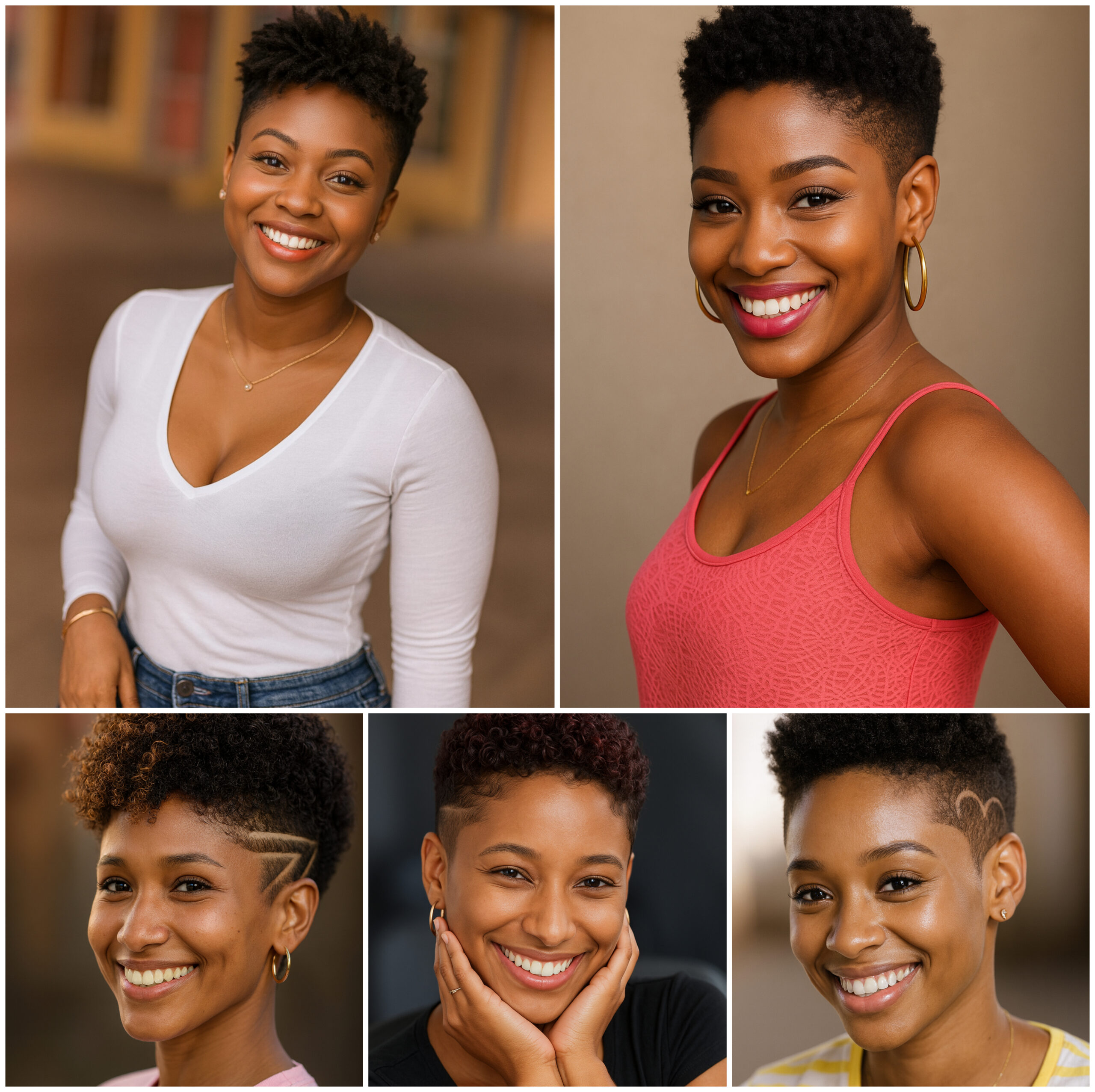 Latest Short Natural Fade Collection