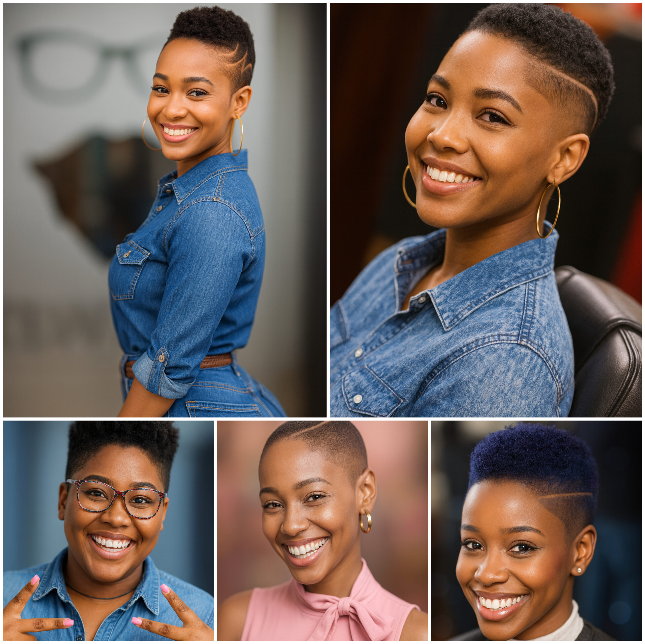 Exclusive Short Natural Fade Styles