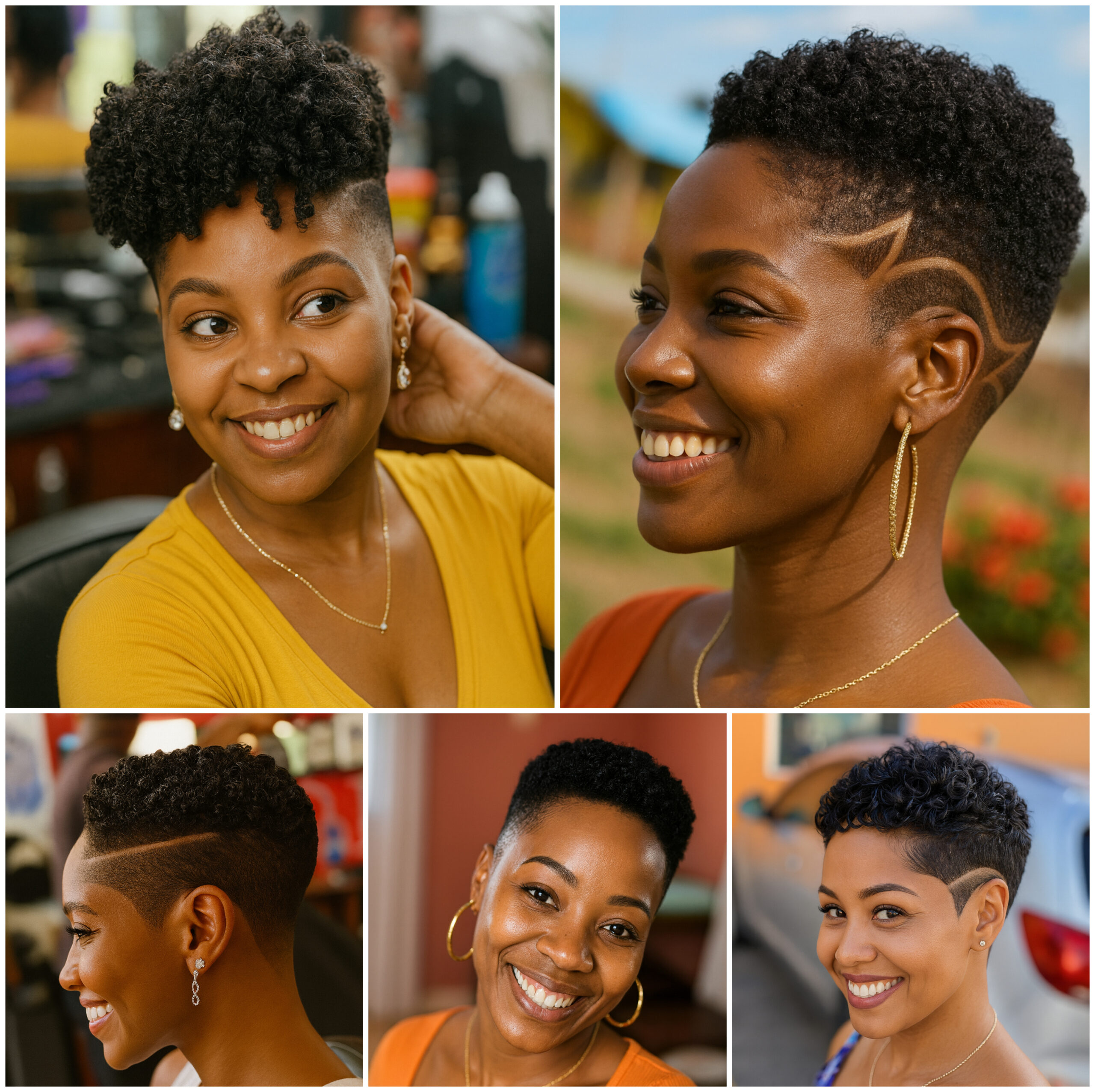 Stylish Short Natural Fade