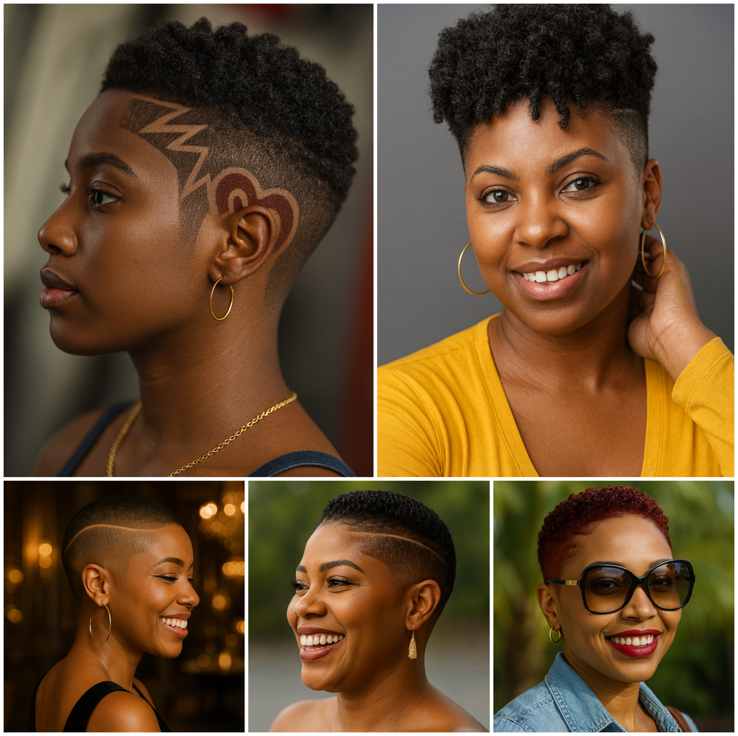 Creative Tapered Fade Styles for a Bold Short Haircut