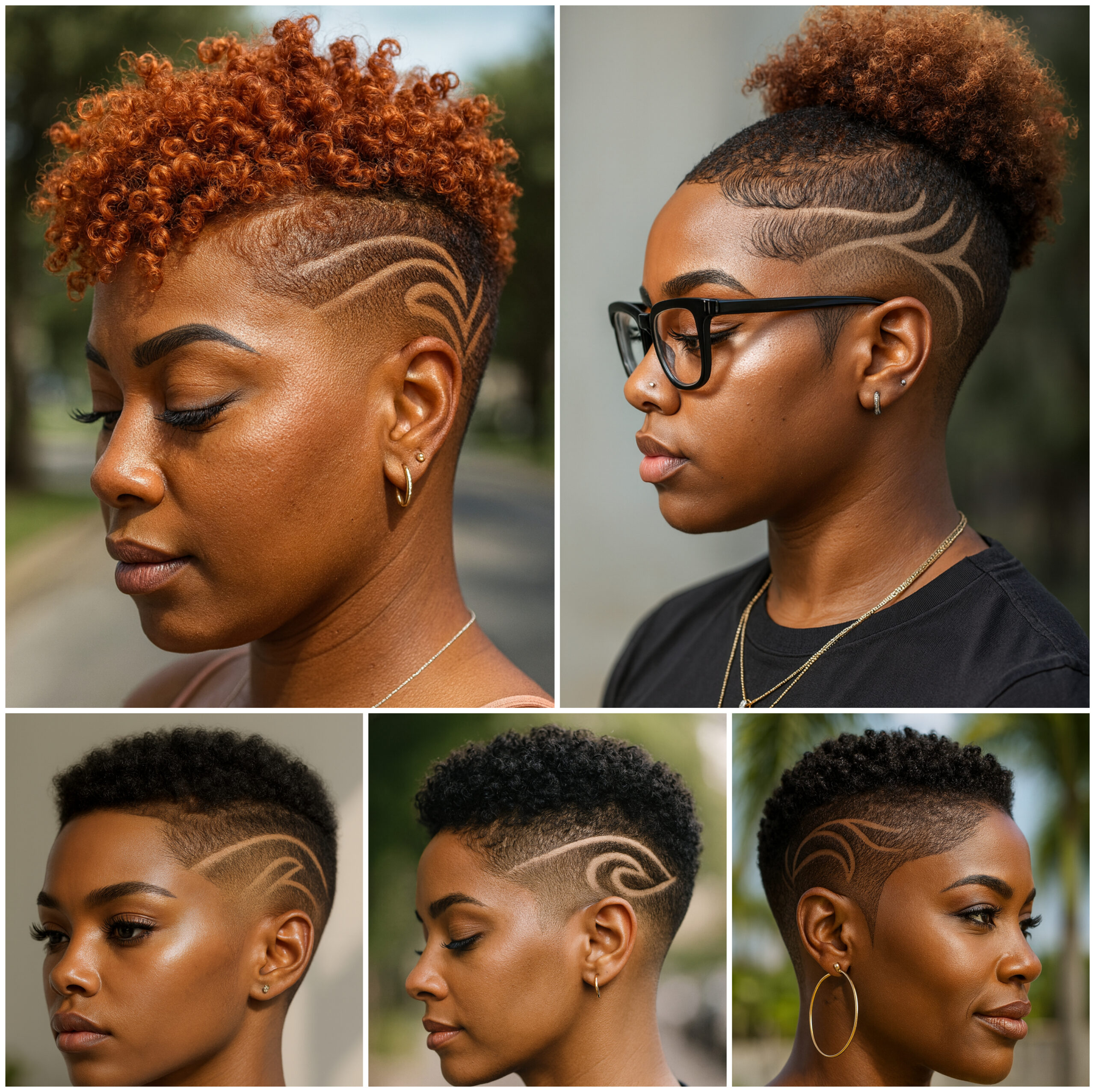 Inspo Short Styles with Sleek Fade Designs