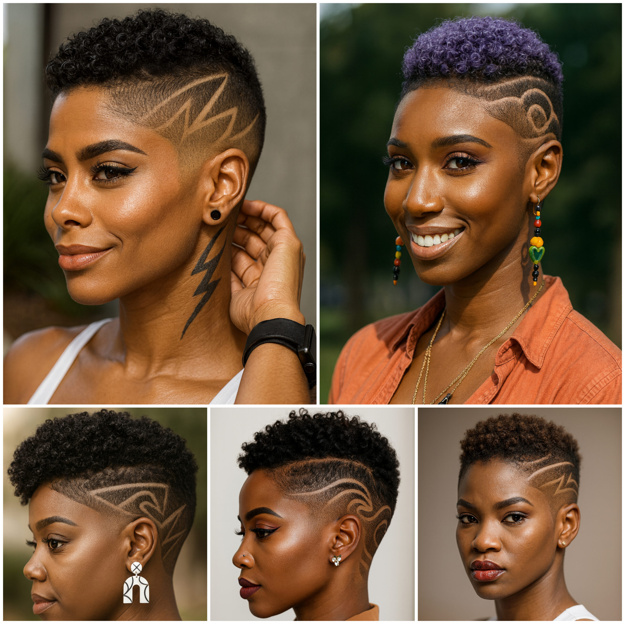 Curved Fade Hair Designs to Slay with Confidence