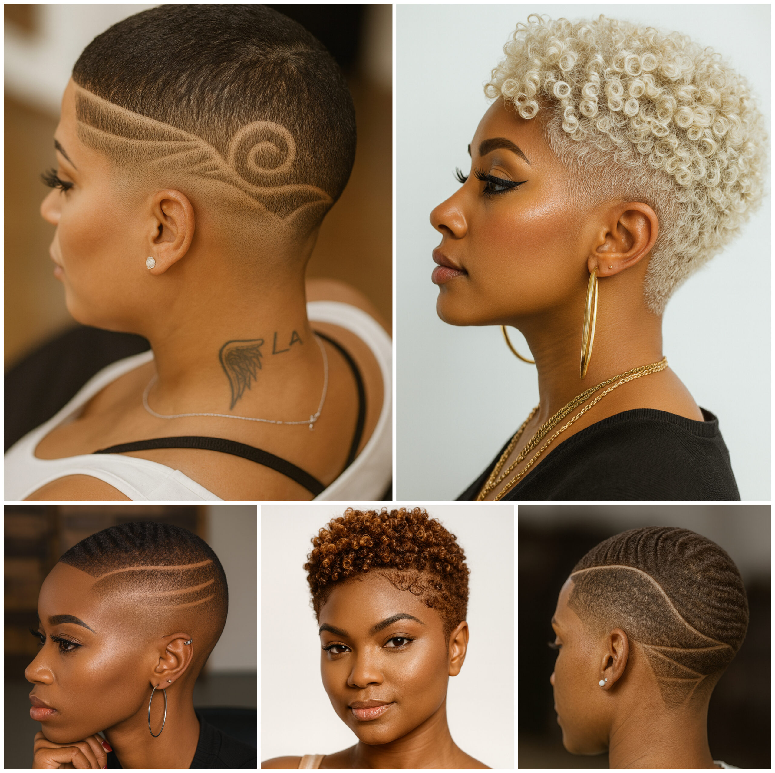 Natural Short Cuts with Soft Finish Natural Short Cuts with Soft Finish