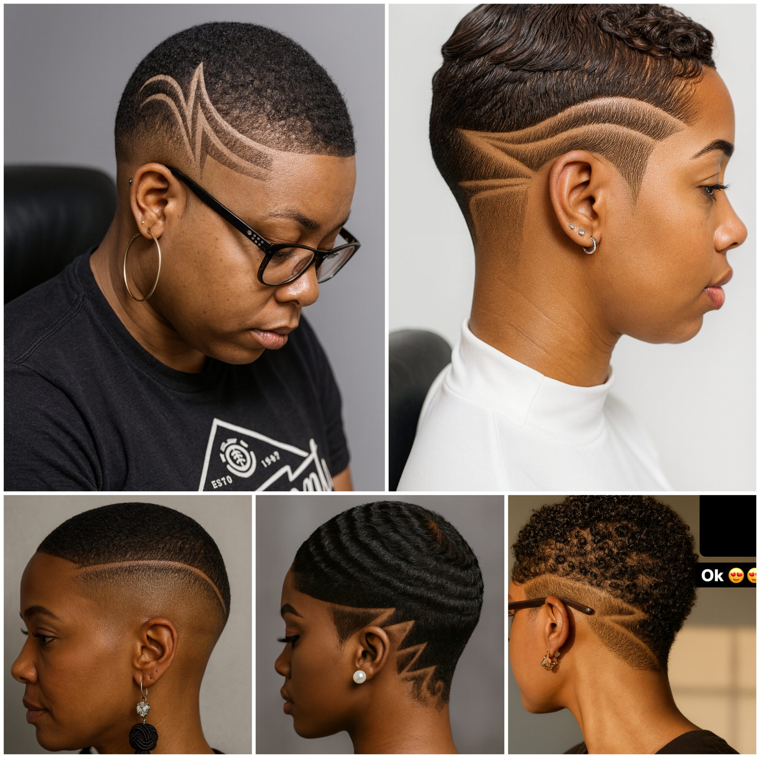 Short Natural Haircuts with Gentle Fade Short Natural Haircuts with Gentle Fade