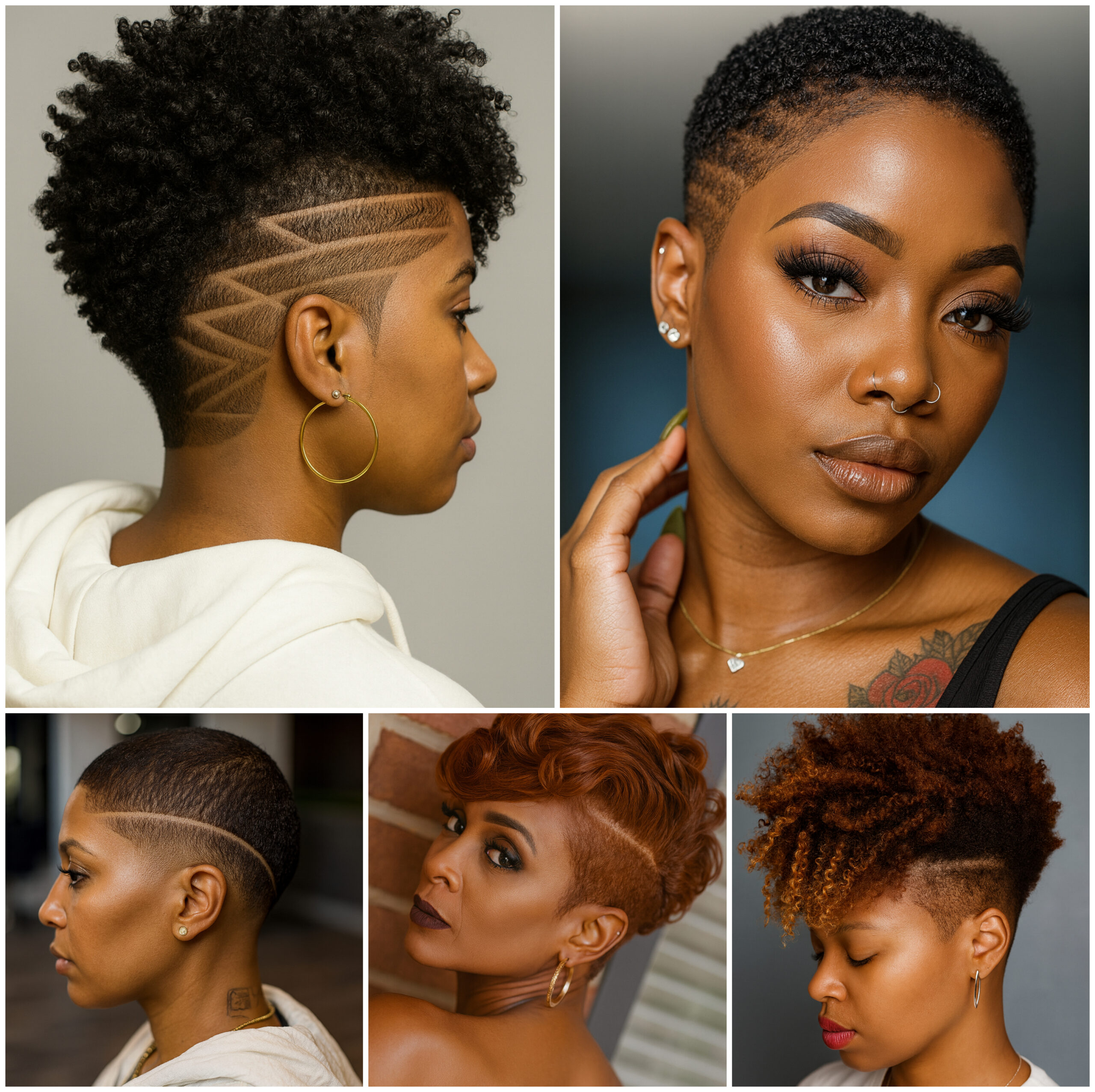 Clean Fade Afro Styles for Women Clean Fade Afro Styles for Women