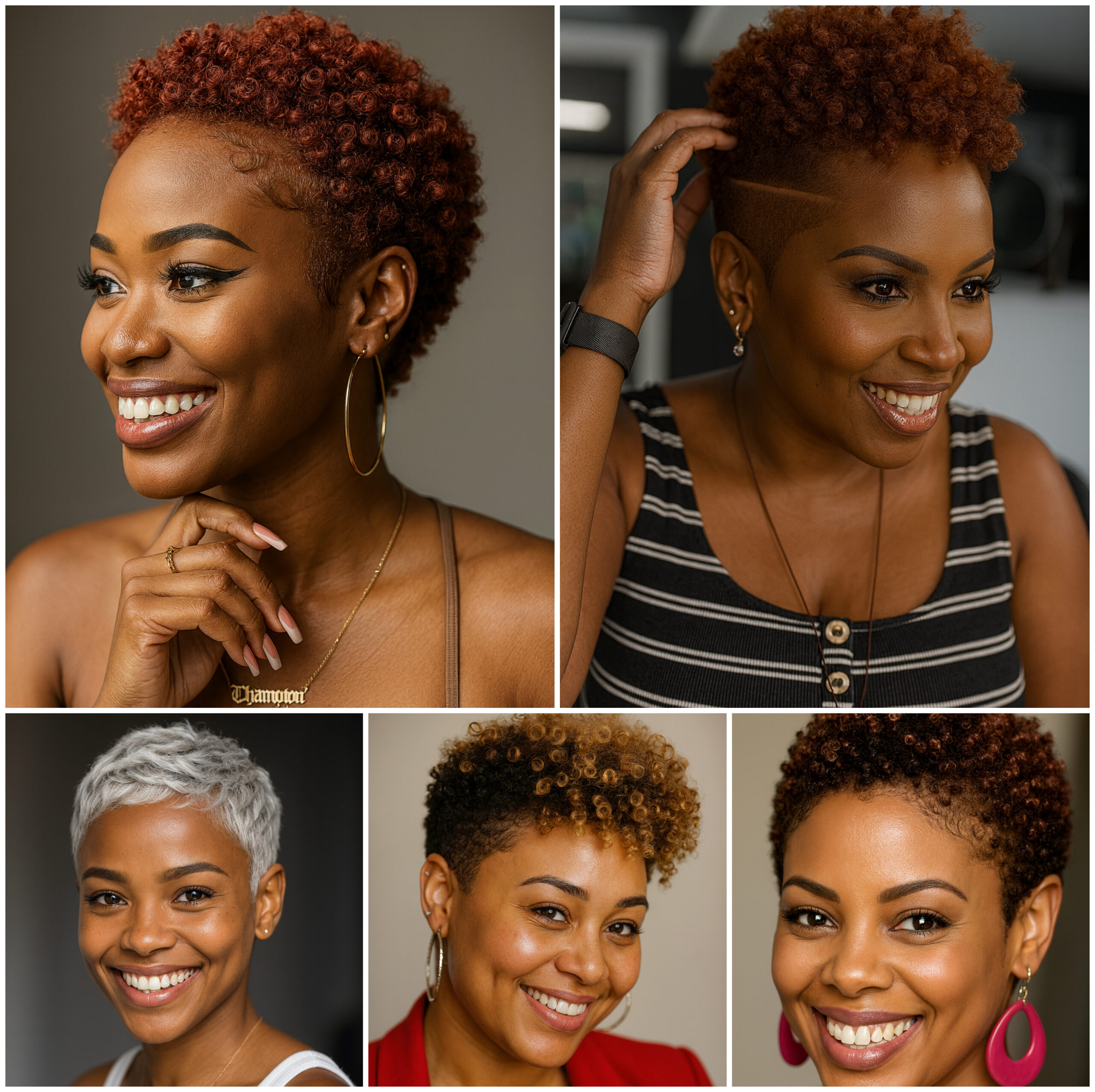 Chic Short Afro Hairstyles for Modern Women