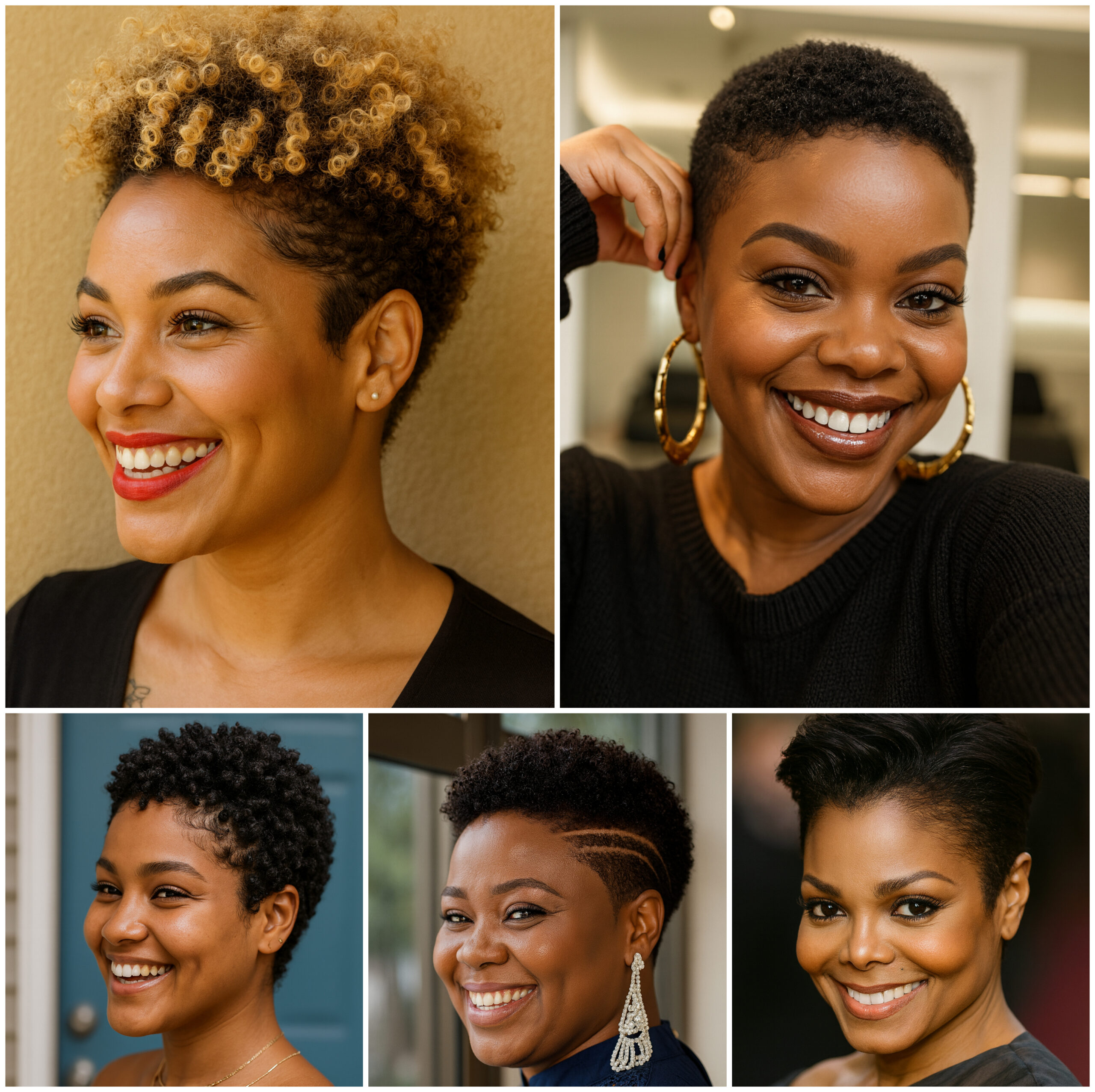Short Natural Hairstyles That Radiate Confidence and Style