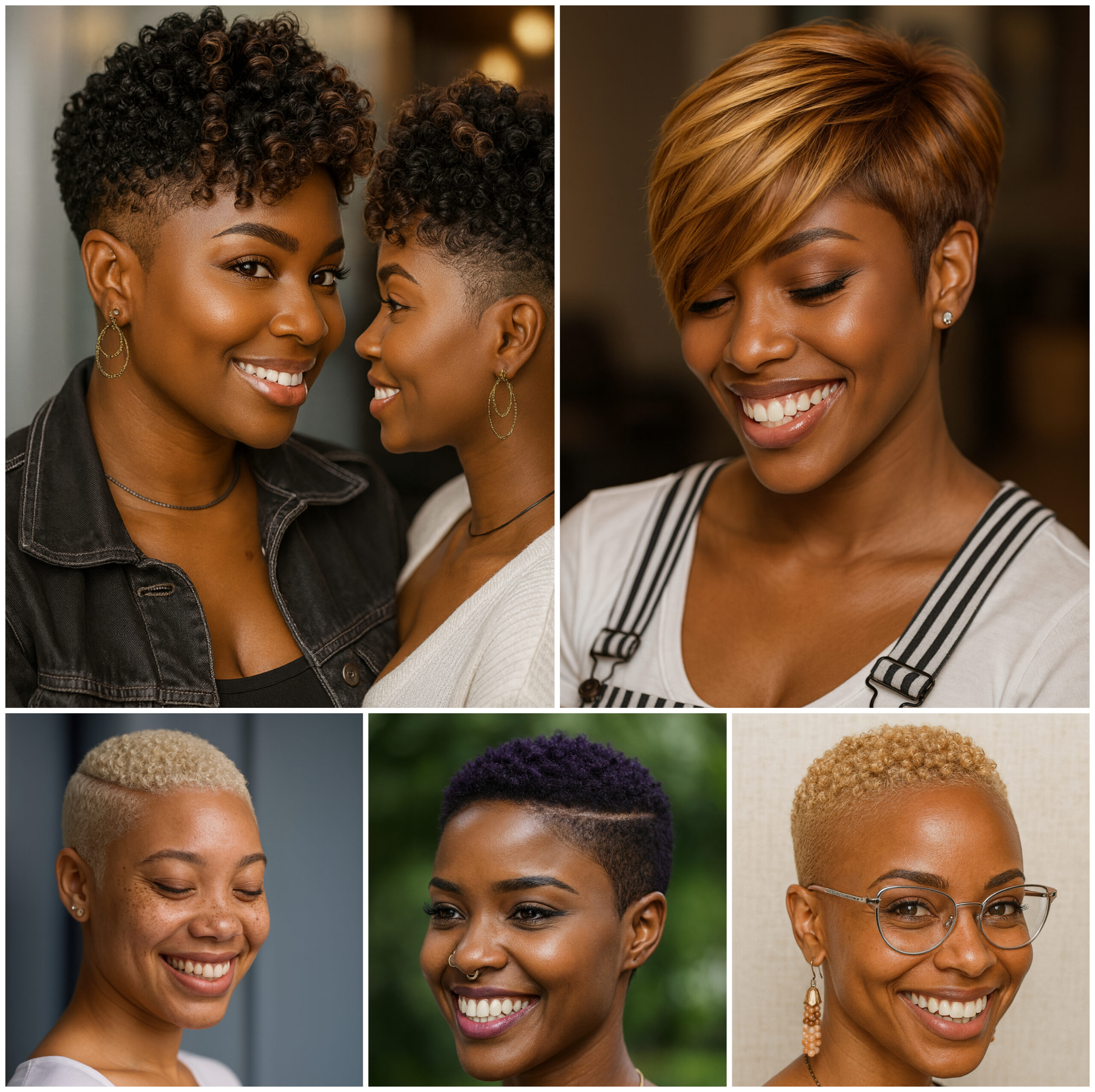 Bold Pixie Cuts With Attitude
