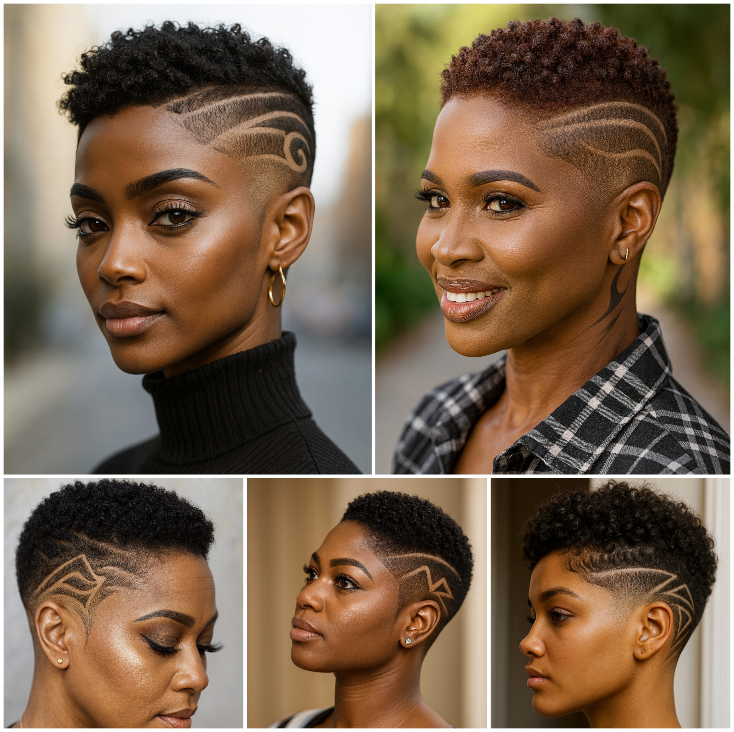 Sleek Short Cuts with Clean Designs to Slay