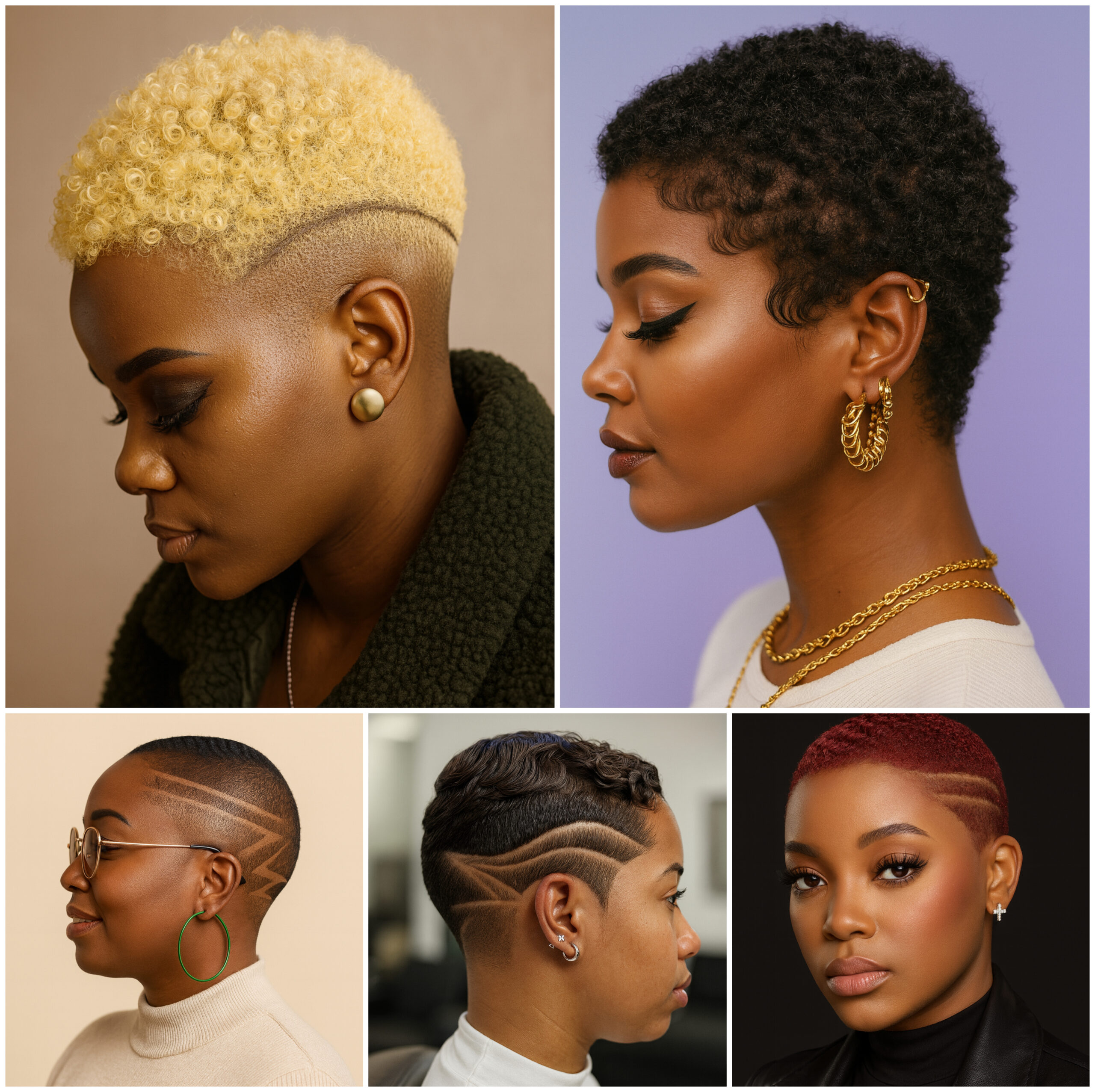 Creative Low Fade Looks for Natural Hair