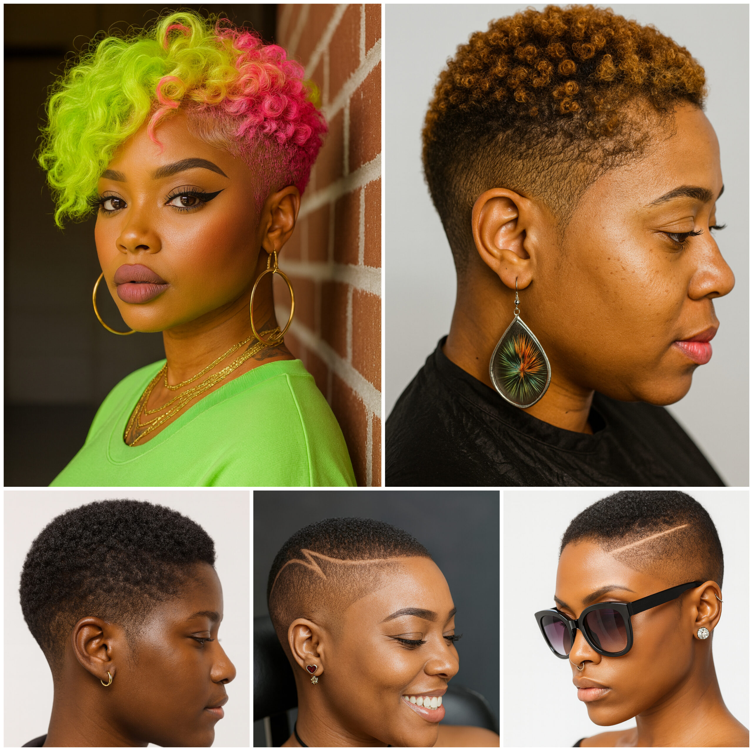 Low Cut Afro Styles for Women Low Cut Afro Styles for Women